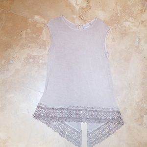 Decorative tank over shirt